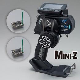 EX-NEXT(標準グリップ)ブラックSP MINI-Z EVO レシーバーユニット付きダブルレシーバーセット
