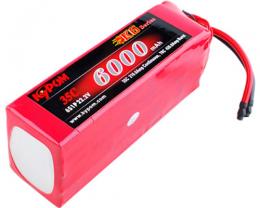 Li‐Poバッテリー　KP6000mAh6セル 35‐70C