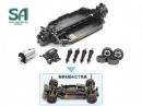 1/10 SCALE R/C 4WD HIGH PERFORMANCE RACING CAR FIRST TRY R/C KIT (ON-ROAD TT-02 CHASSIS)