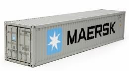 RC Maersk 40' Container - For 1/14 Semi Trailer