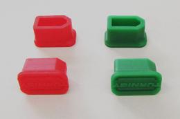 バッテリーコネクターキャップ 【XT-60】 赤緑各2個入り