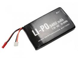 送信機用Li-Poバッテリー7.4V 5400mAh (X4 PRO)