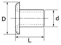 サーボケース用ハトメ(3.5×5.5×5)(20ケ入)